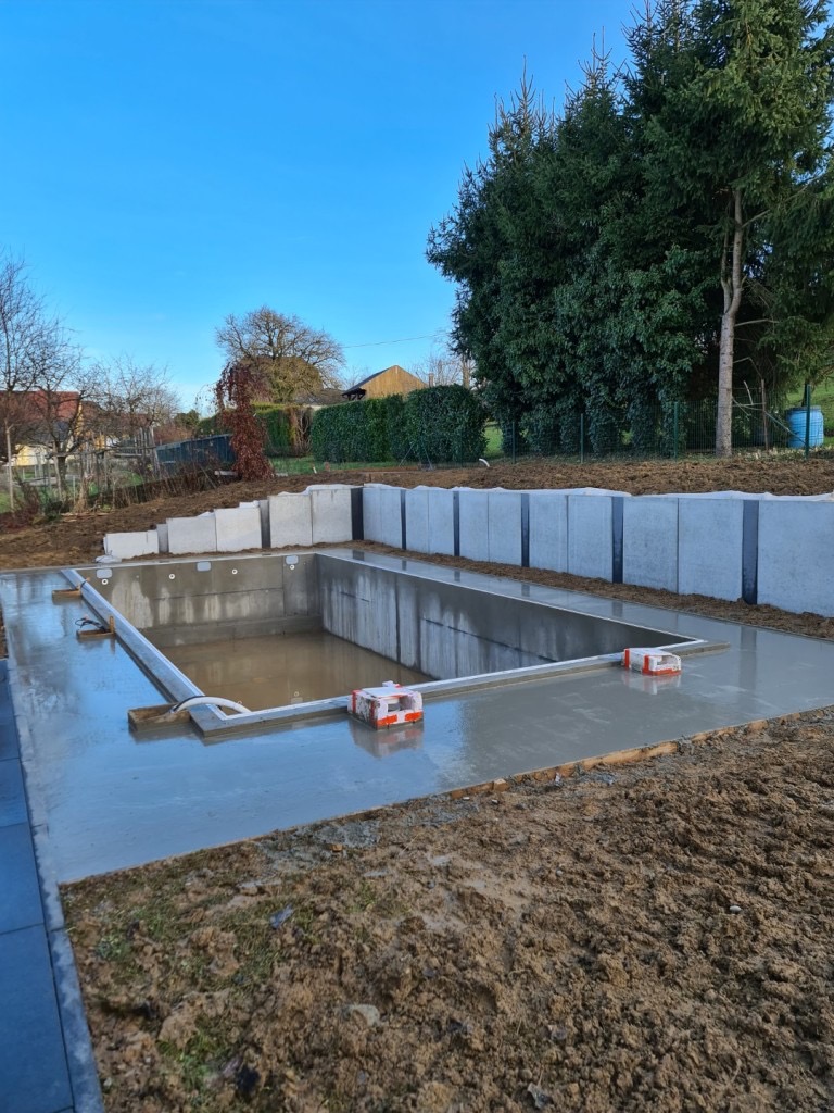 Piscine à débordement avec vue sur la mer
